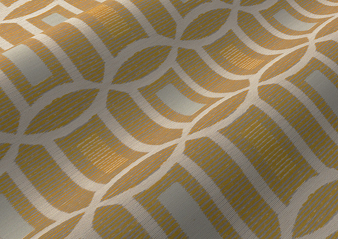 Pavillion, Ochre - Roman Blind - Image 4